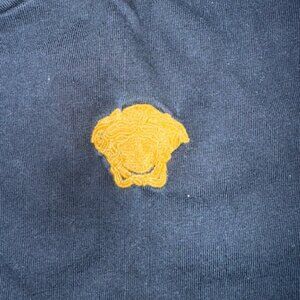 Versace Black Shirt - Medusa Detail